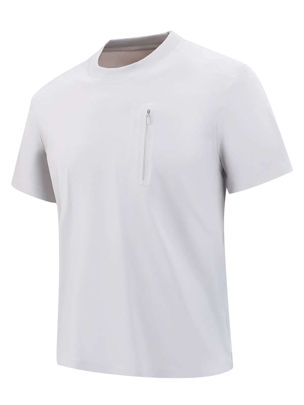 Men's Ice-Silk T-Shirt with Pocket
