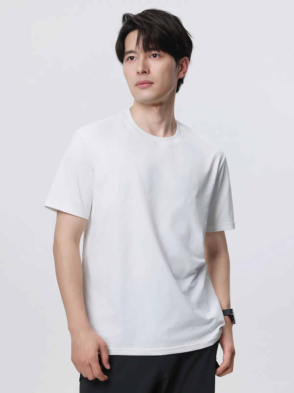 Men's Cotton T-Shirt with Crew Neck