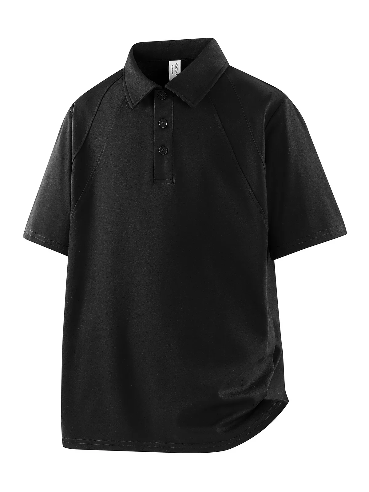Men's Polo Shirt with Turn-Down Collar
