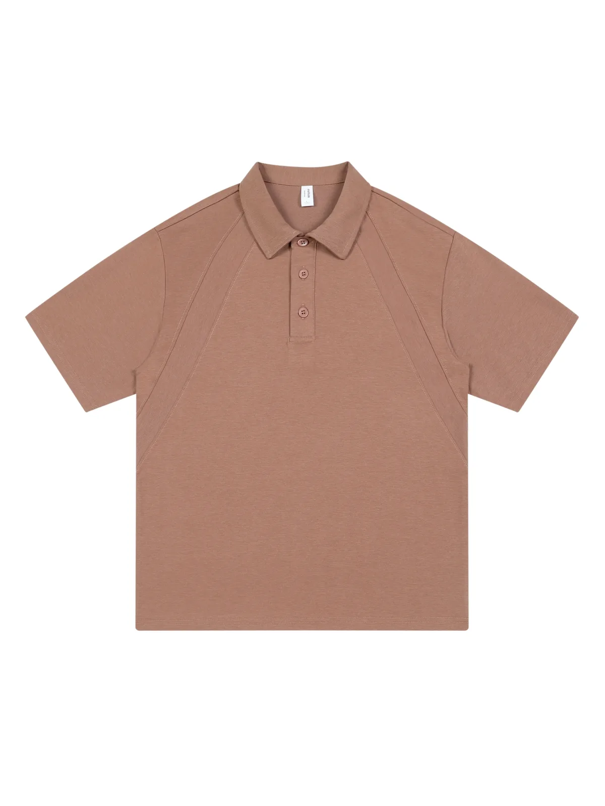 Men's Polo Shirt with Turn-Down Collar