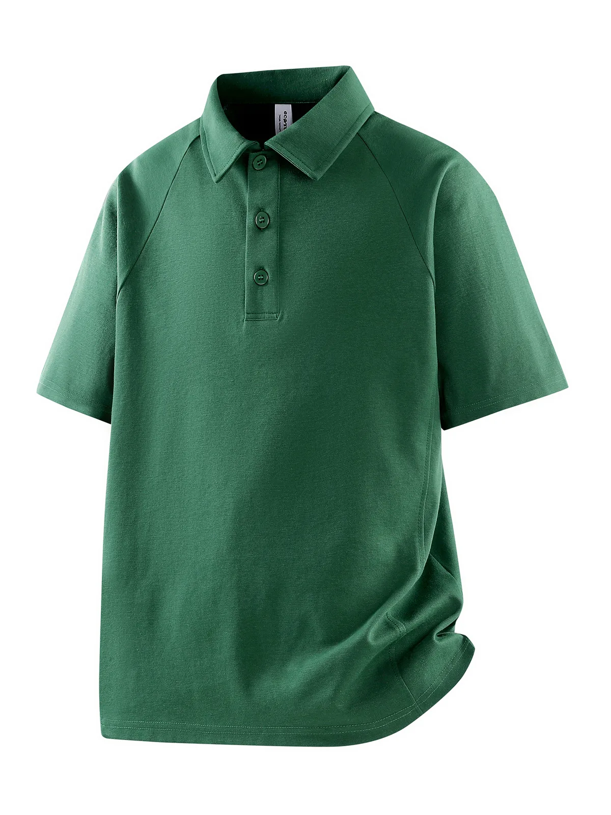 Men's Polo Shirt with Turn-Down Collar
