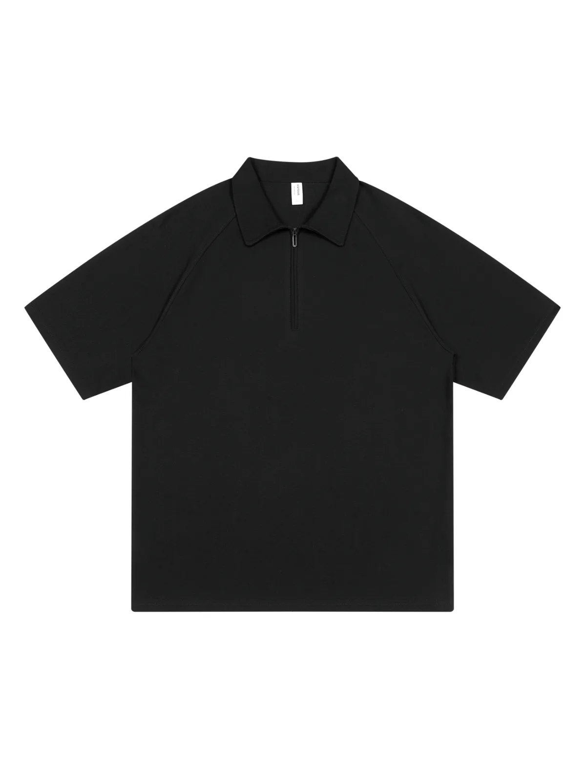 Men's Polo Shirt with Quarter-Zip