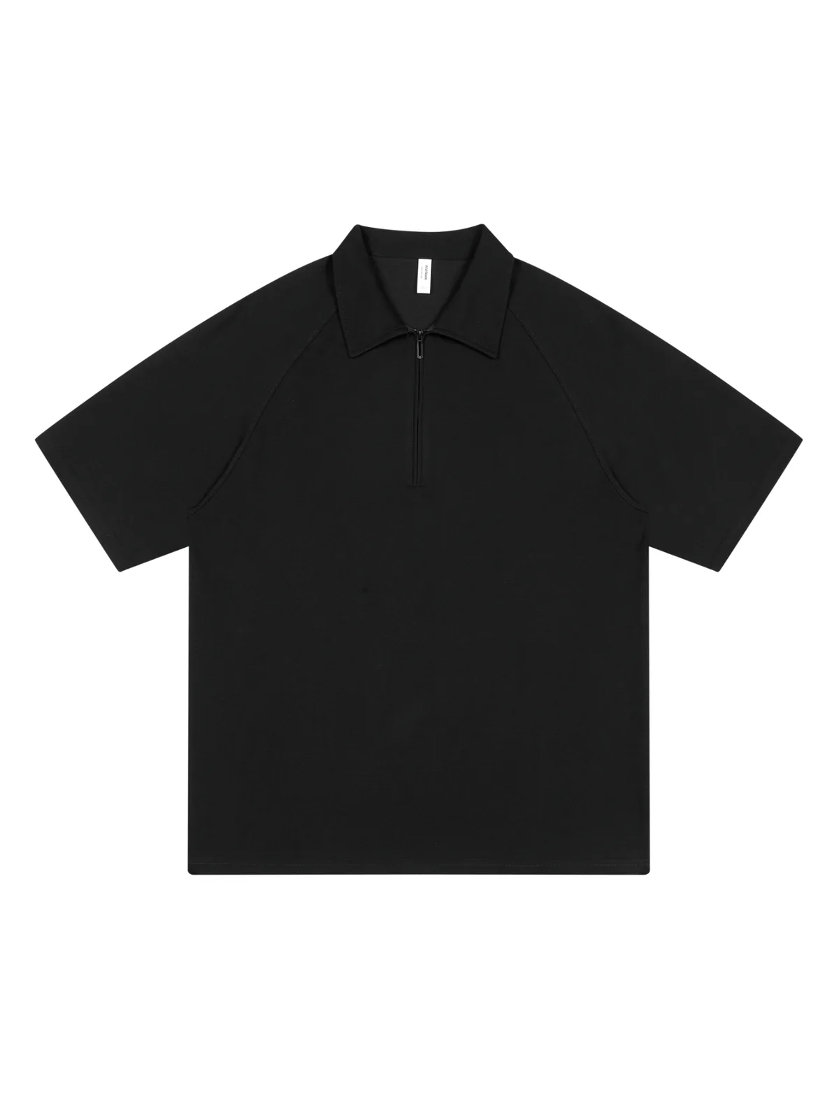 Men's Polo Shirt with Quarter-Zip