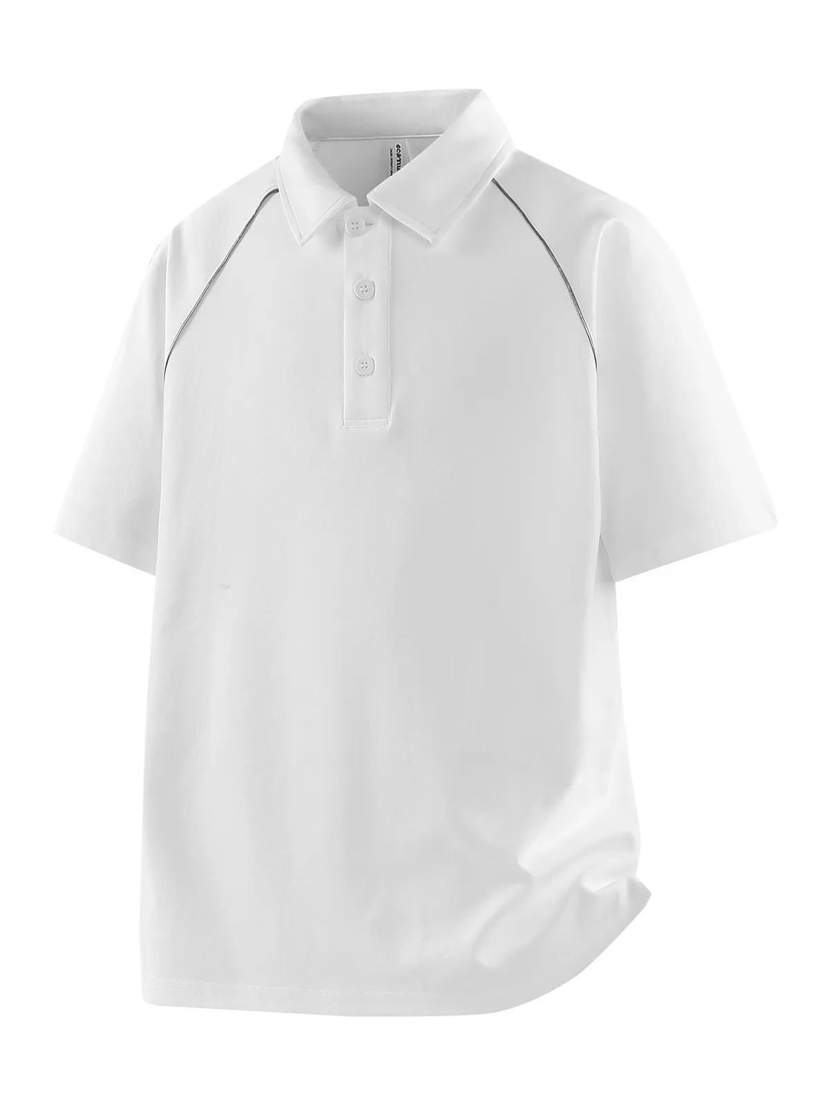 Men's Polo Shirt with Turn-Down Collar