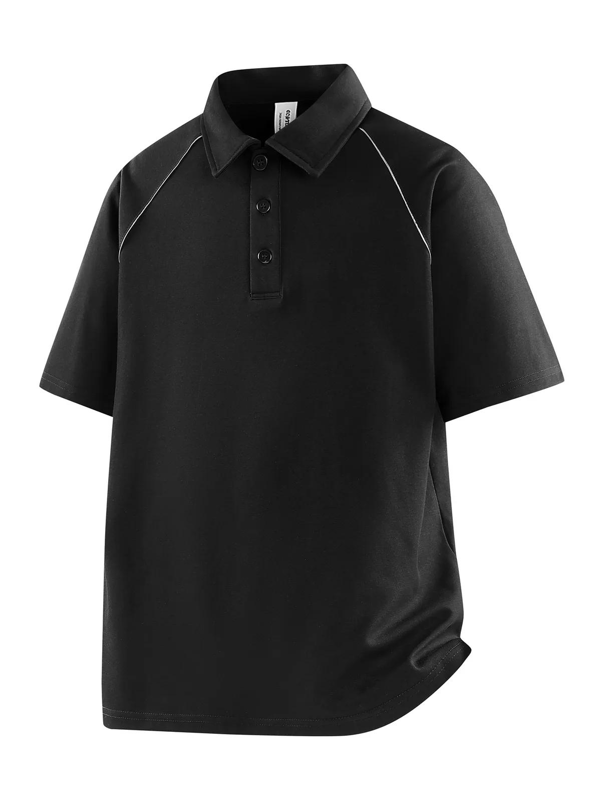 Men's Polo Shirt with Turn-Down Collar