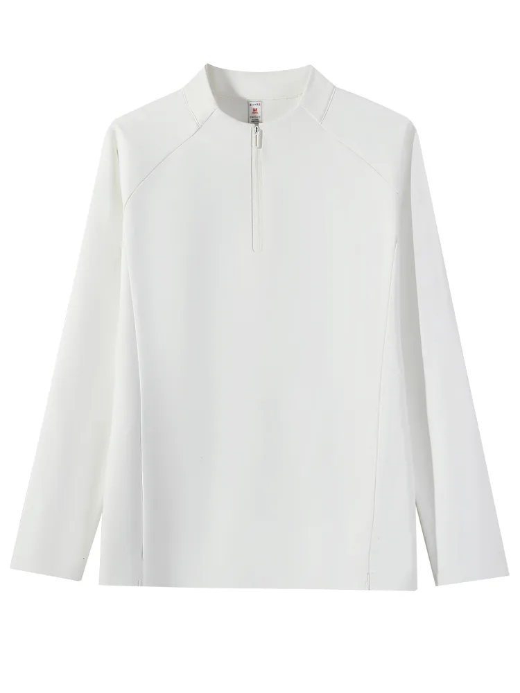 Men's T-Shirt with Quarter-Zip