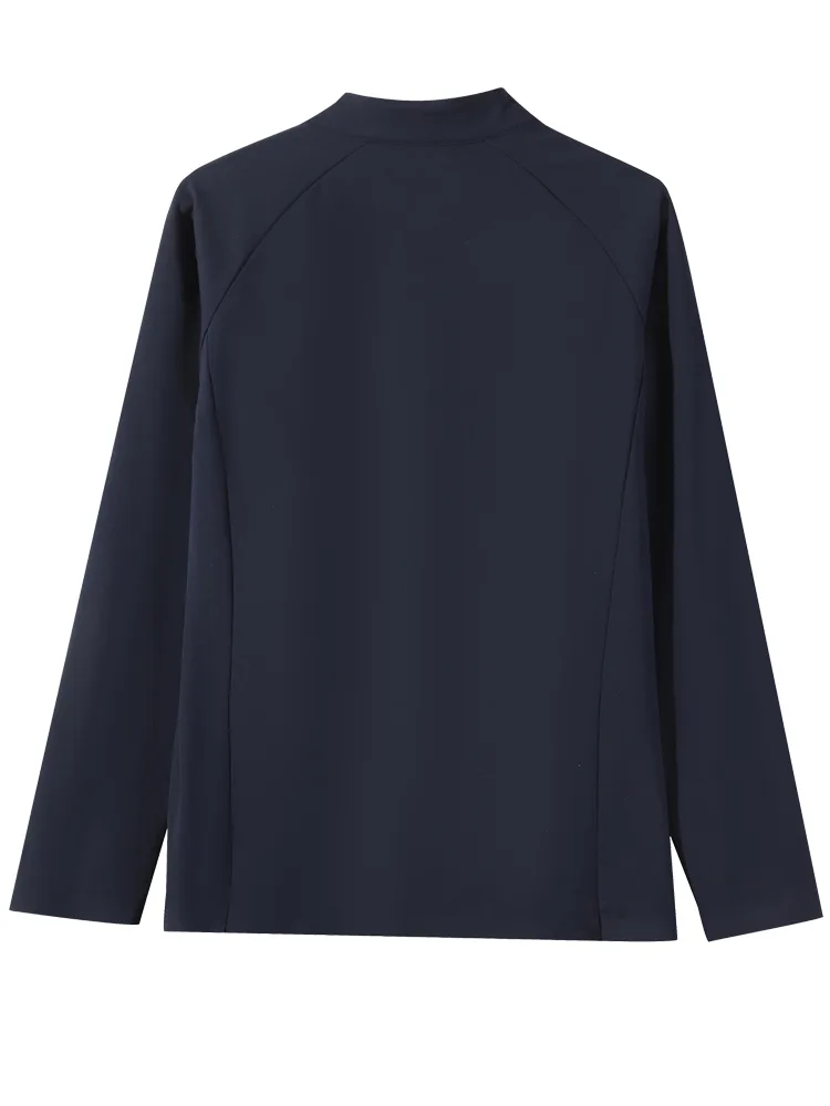Men's T-Shirt with Quarter-Zip
