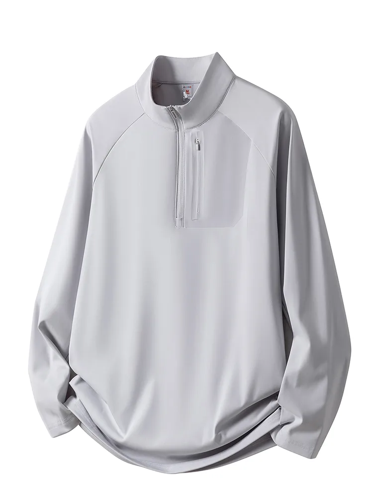 Men's T-Shirt with Zip
