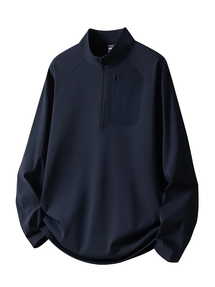 Men's T-Shirt with Zip