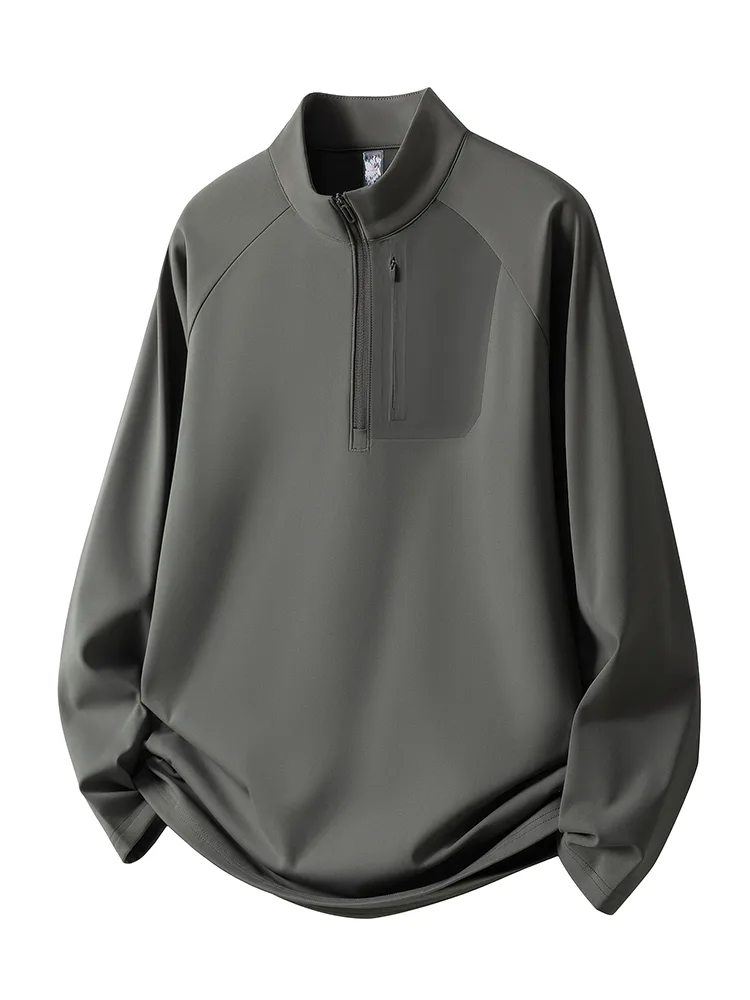 Men's T-Shirt with Zip
