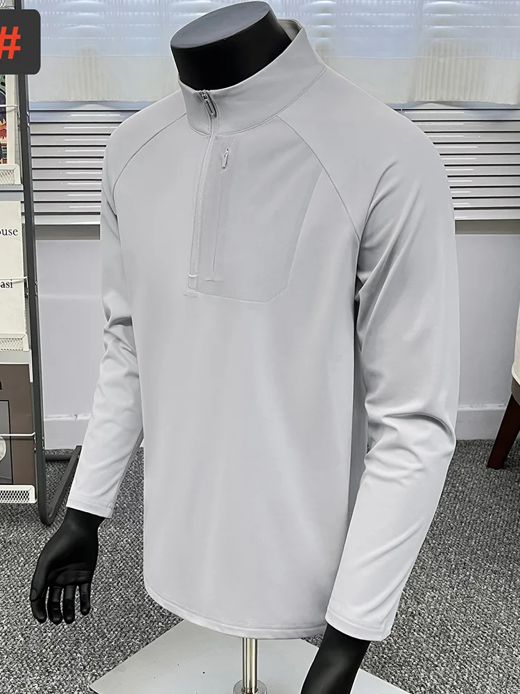 Men's T-Shirt with Zip