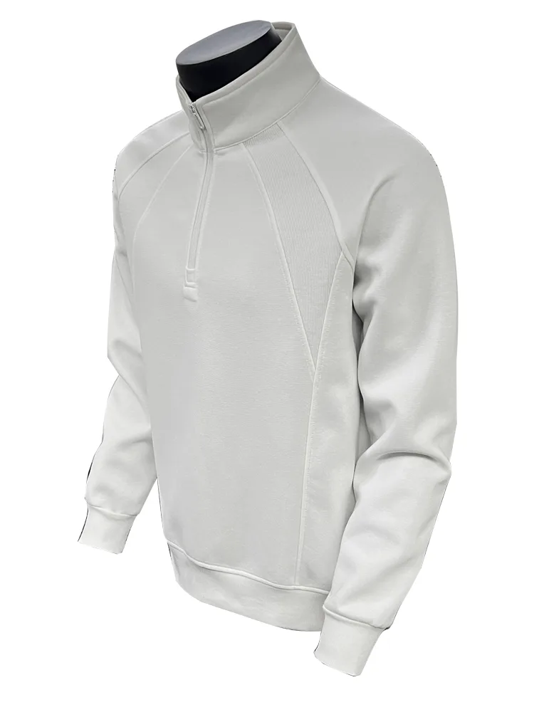 Men's T-Shirt with Quarter-Zip