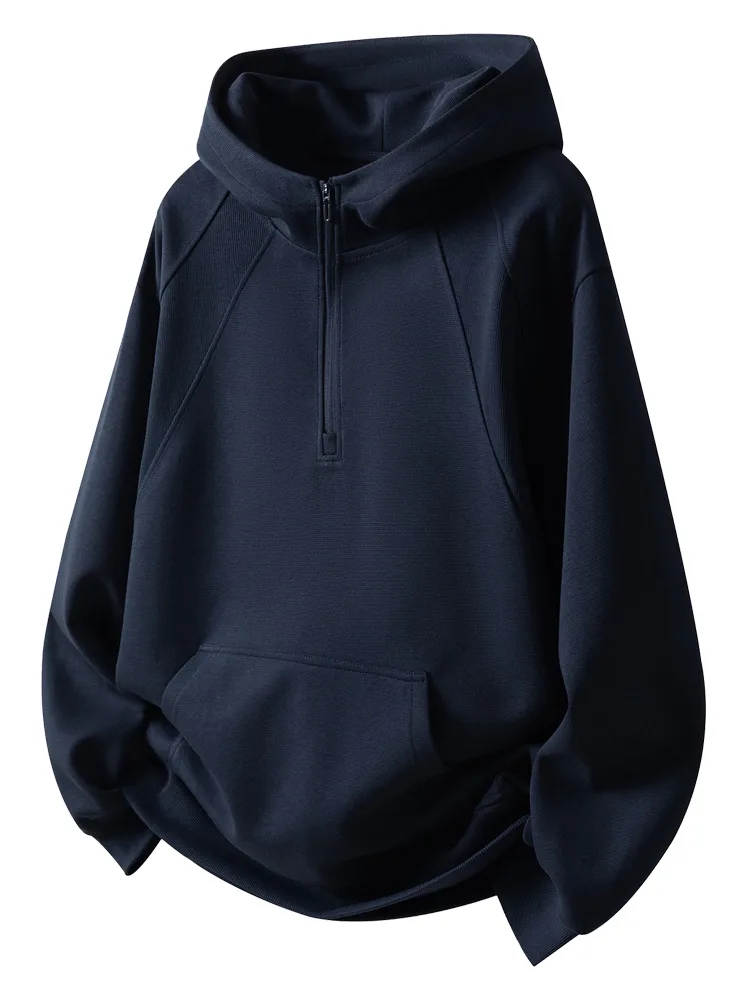Men's T-Shirt with Quarter-Zip
