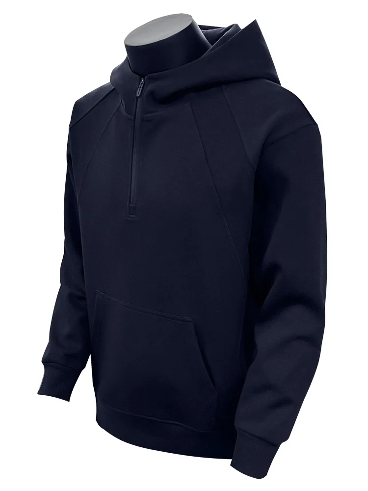 Men's T-Shirt with Quarter-Zip