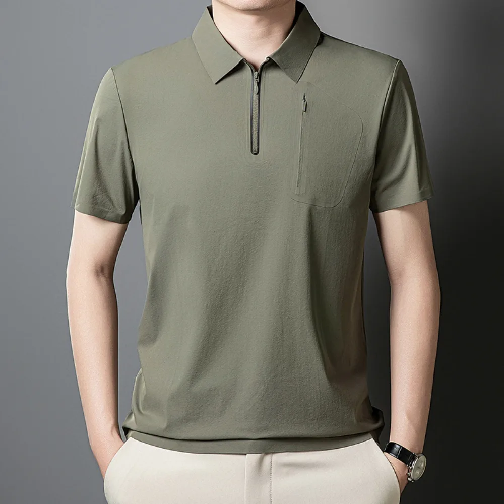 Men's Polo Shirt with Pocket