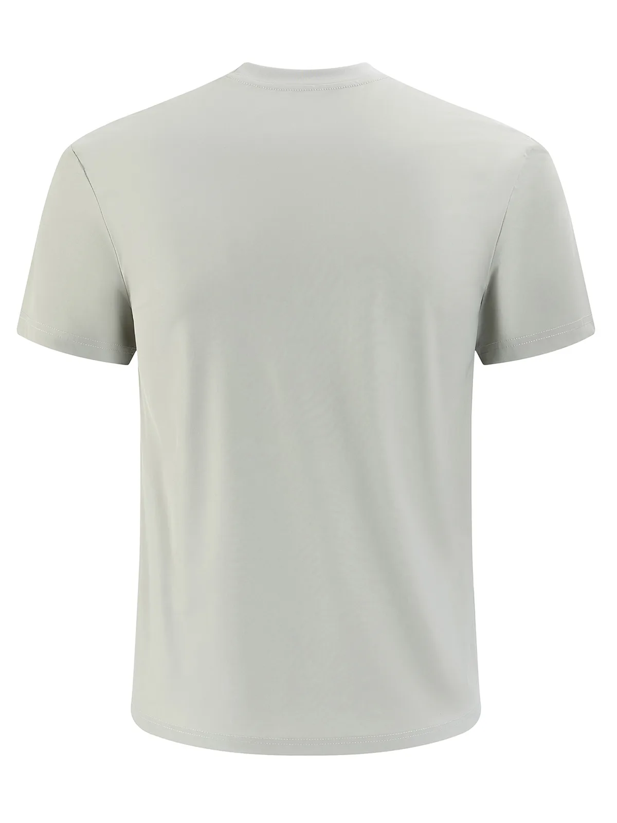 Men's Ice-Silk T-Shirt with Crew Neck