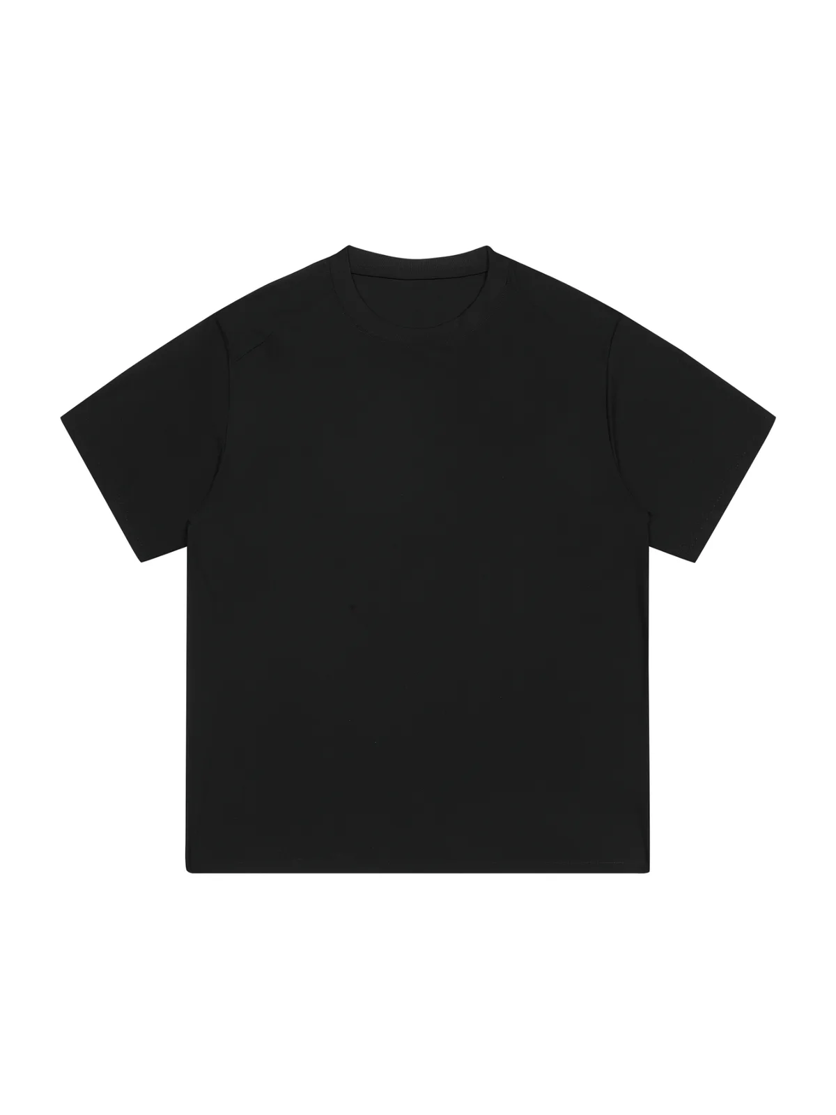 Men's Ice-Silk T-Shirt with Crew Neck