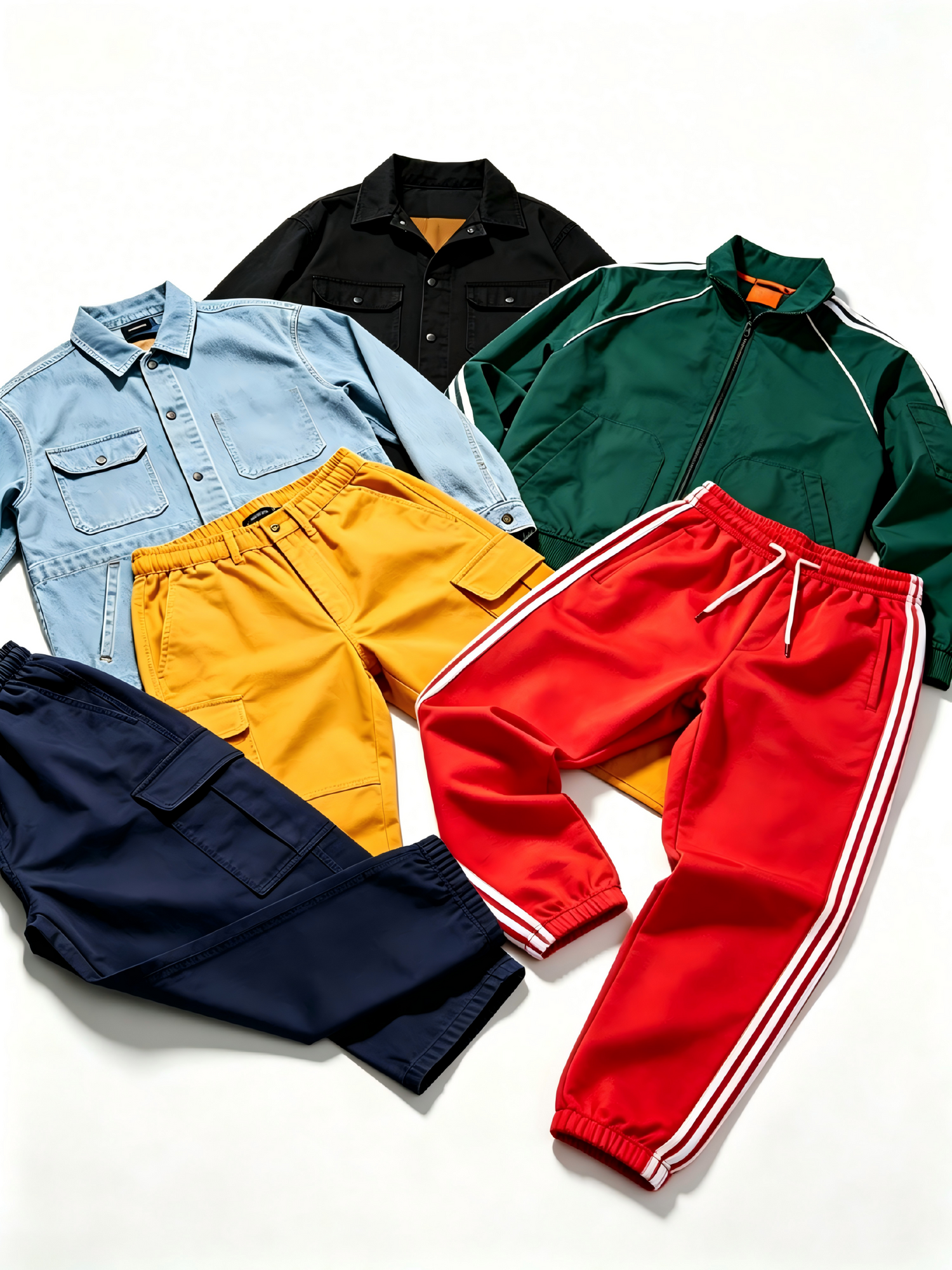 GorgeousBen Casual Streetwear Matching Suit for Daily Wear