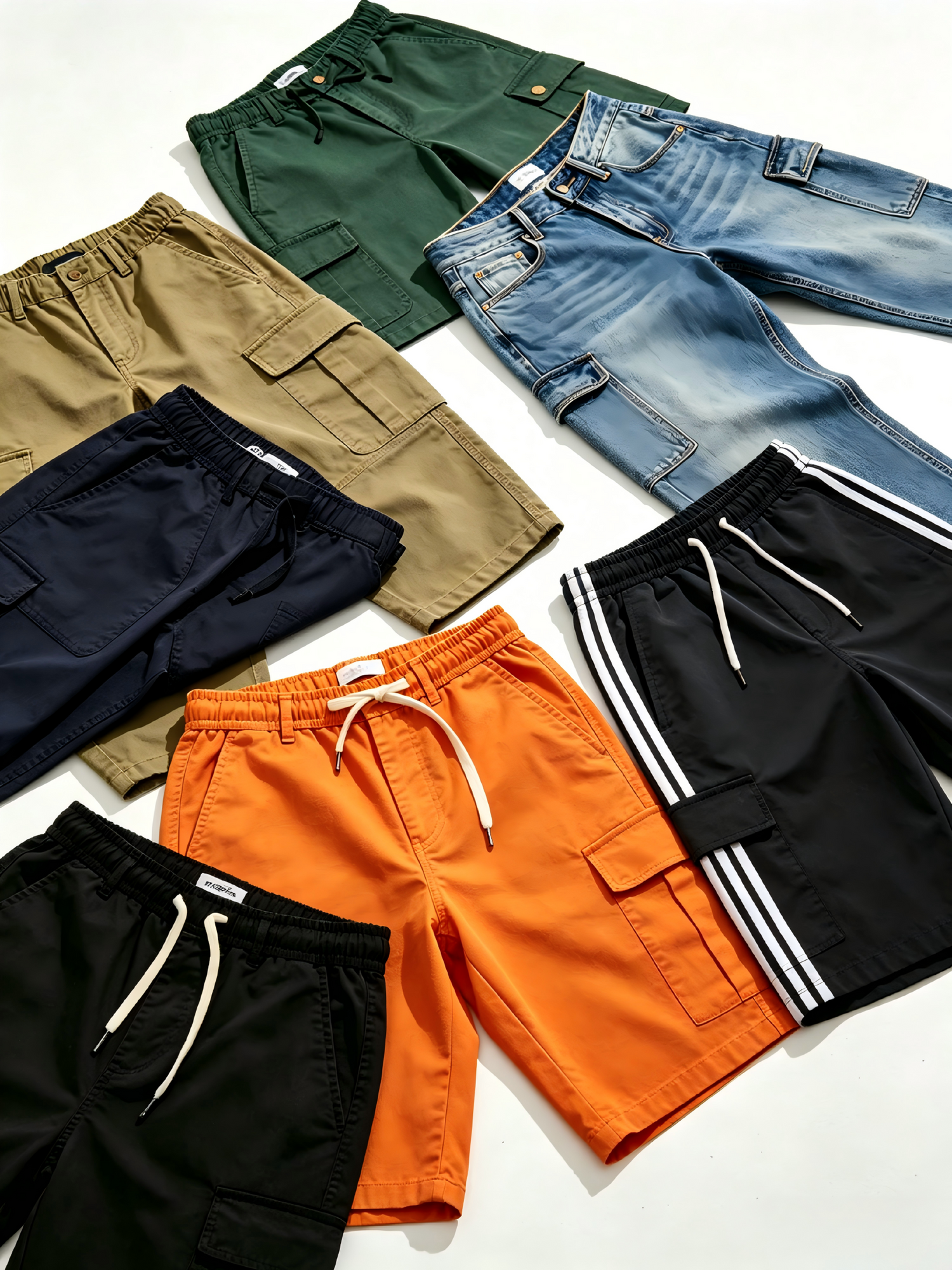 GorgeousBen Pants Streetwear Loose Fit Bottoms for Urban Daily Outfit