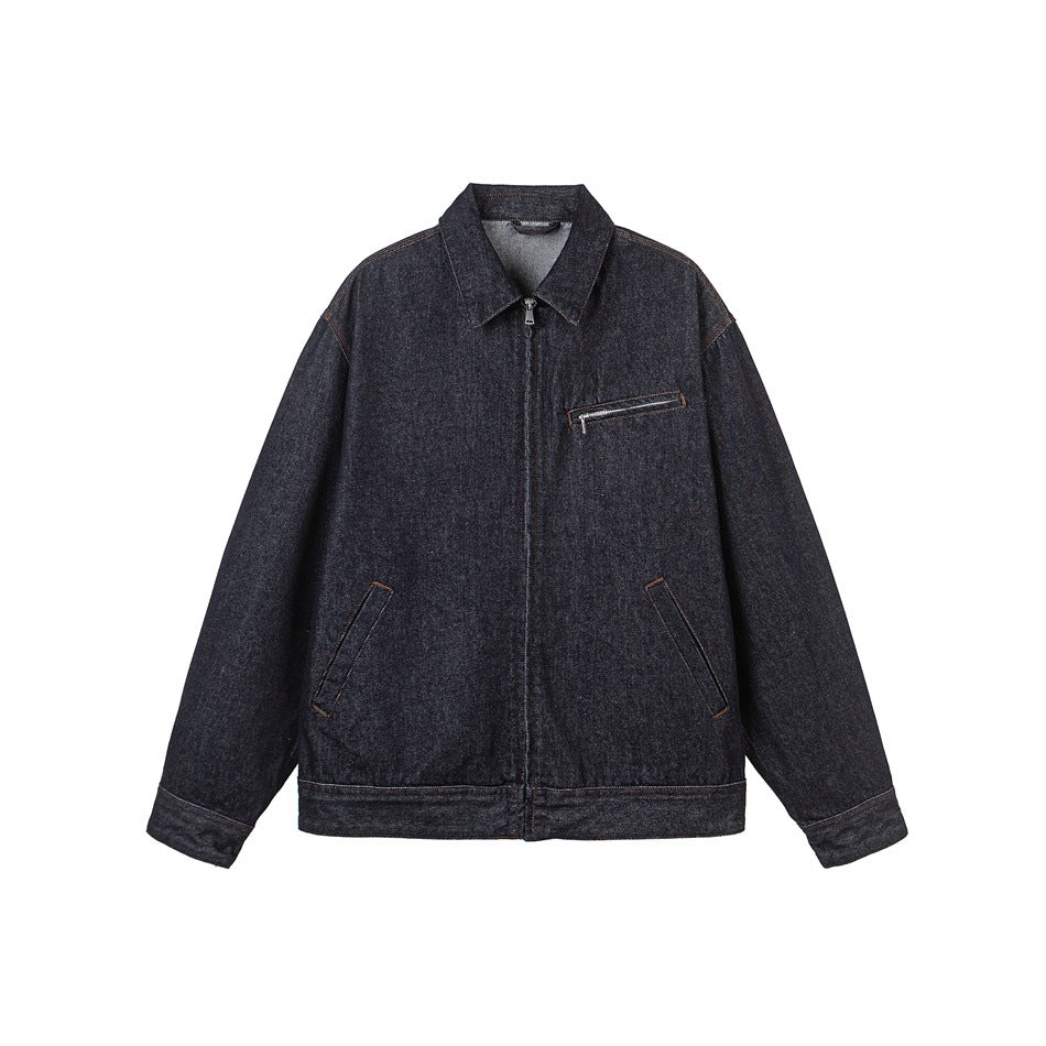 Men's Retro Indigo Denim Jacket
