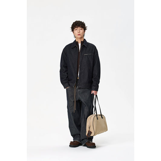 Men's Retro Indigo Denim Jacket